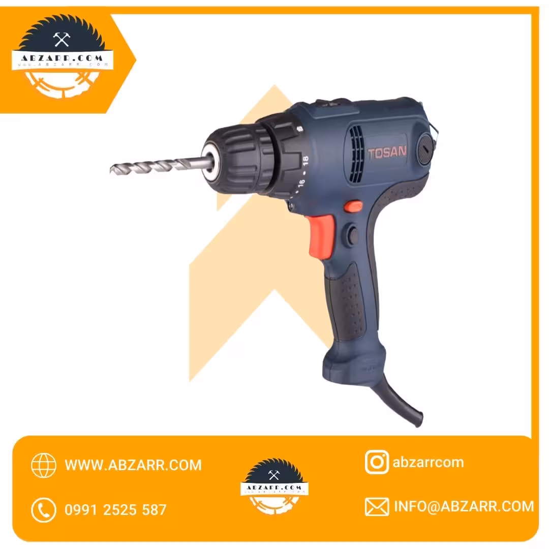 دریل / پیچ گوشتی 10 میلیمتر 0911SN PLUS توسن