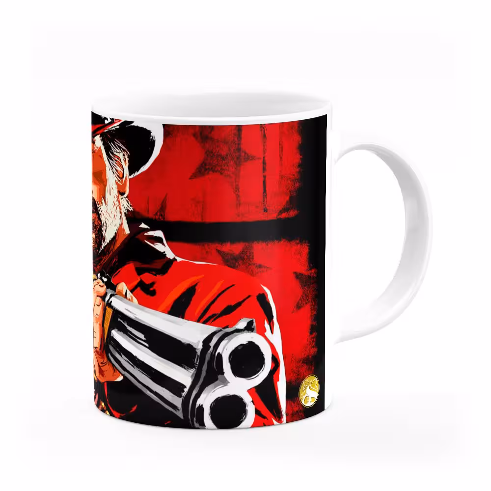 ماگ طرح Red Dead Redemption 2 مدل MG9848
