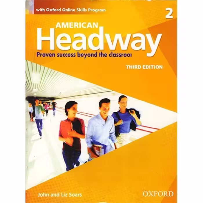 کتاب American Headway 2 3rd ویرایش سوم رحلی همراه کتاب کار