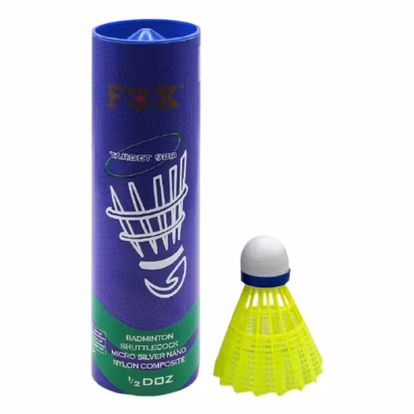 توپ بدمینتون فاکس مدل Target 980 بسته 6 عددی | کالا مکس
