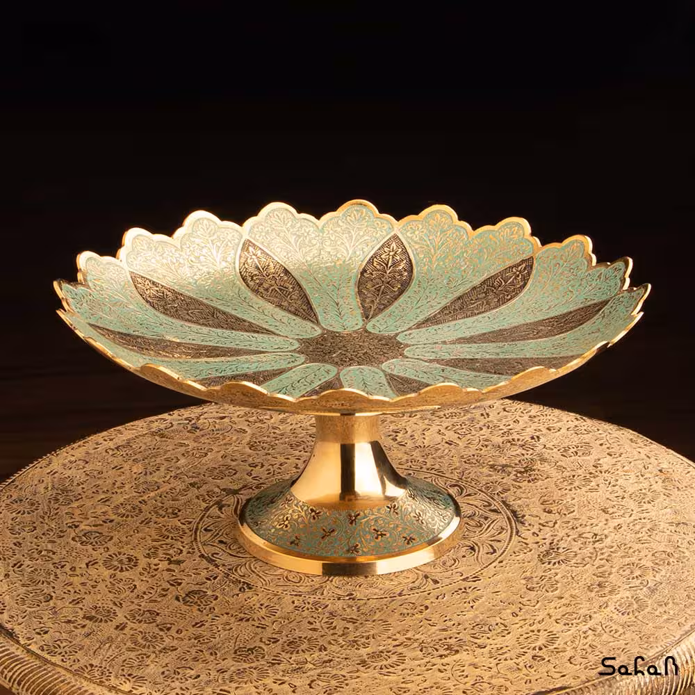 میوه خوری برنجی طرح سولا