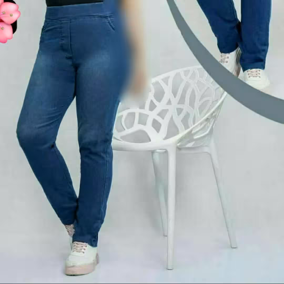 شلوار جین قواره دار طرح لی راسته
