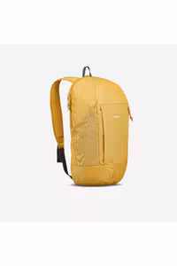 کوله پشتی مردانه و زنانه در فضای باز QUECHUA 10 L زرد NH ARPENAZ 100 Decathlon