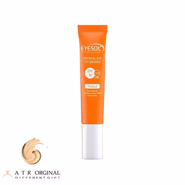 کرم ضدآفتاب رنگی مخصوص دور چشم آیسول SPF30 مدل TEYE
