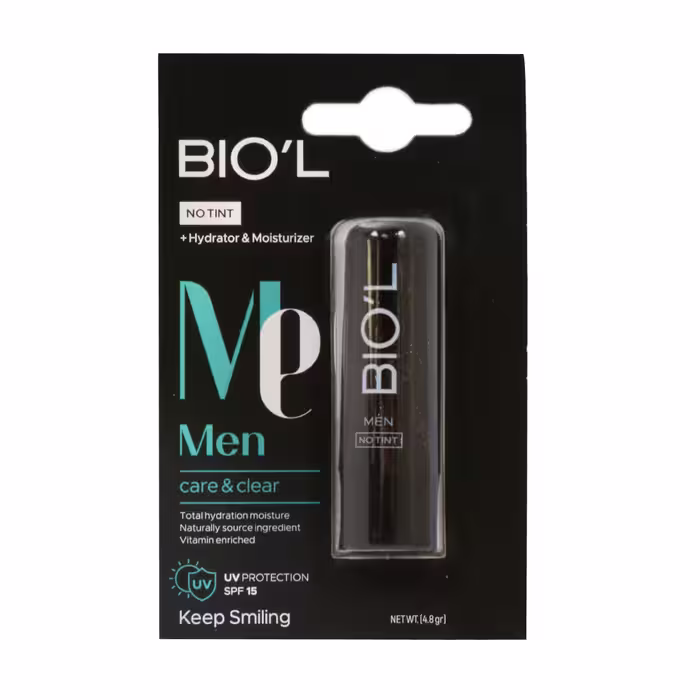 بالم لب مردانه بیول مدل Men Care حجم 4.8 گرم Biol Men Care Balm 4.8 g