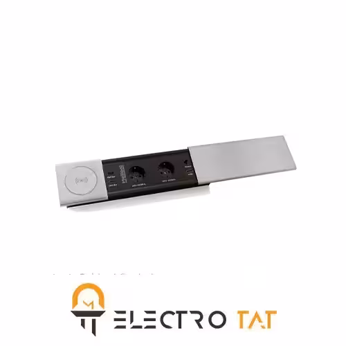 پریز توکار با درب کشویی ملونی کد 10068