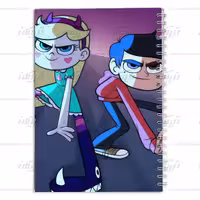 دفتر مشق کارتون استارعلیه نیرو های شیطانی کد note-C-04