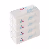 دستمال کاغذی اقتصادی ایزی پیک 100 برگ دولایه بسته 4 عددی