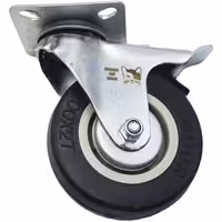 چرخ کفی‌دار پرشین کت مدل ترمزدار کد YPT-NO-LASTIK-KAFI-100*20MM