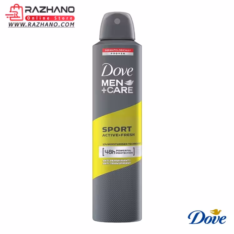 اسپری ضد تعریق مردانه داو مدل SPORT حجم 250 میلی لیتر