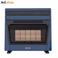 بخاری گازی سپهر الکتریک بدون دود کش سرتامیکی SE8000C- نوک مدادی کد 300