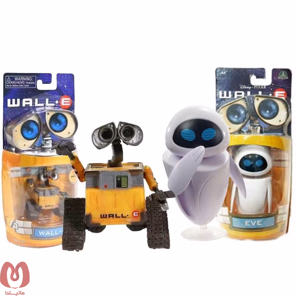 اکشن فیگور وال ای و ایوی Eve and Wall.E