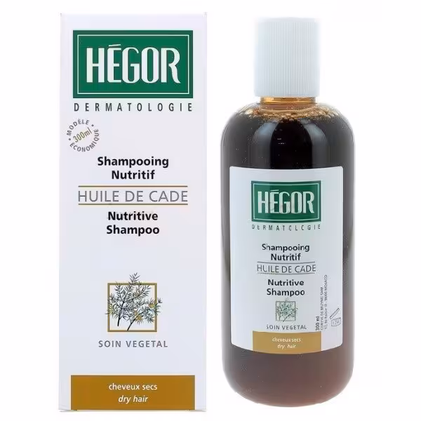 شامپو تغذیهکننده موی خشک حاوی روغن کید هگور 300 میلی لیتر Hegor