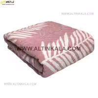 حوله حمام برند ماندگارطرح جنگل رنگ پیازی سایز 100×160