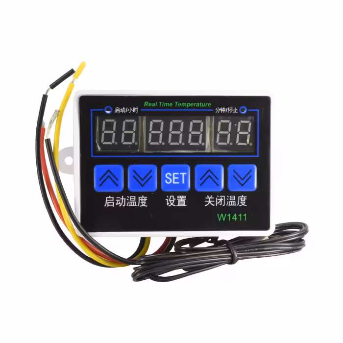 ترموستات دیجیتال و تایمر 24 ولت مدل W1411