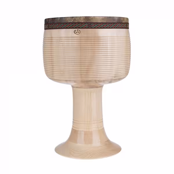 تنبک حلمی مدل ترکه‌ای سایز 28Helmi Ribbed Size 28 Tombak