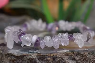 دستبند فلوریت بنفش