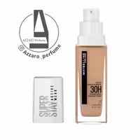 کرم پودر 30 ساعته میبلین مدل Super Stay شماره 21 رنگ‌ NUDE BEIGE حجم 30 میل