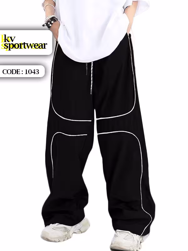 شلوار بگ اسپرت ورزشی زنانه کد 0027