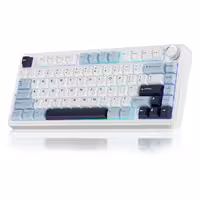 کیبورد گیمینگ سیم دار ، وایرلس و بلوتوثی آئولا مدل AULA F75 Mechanical سوئیچ GREEN