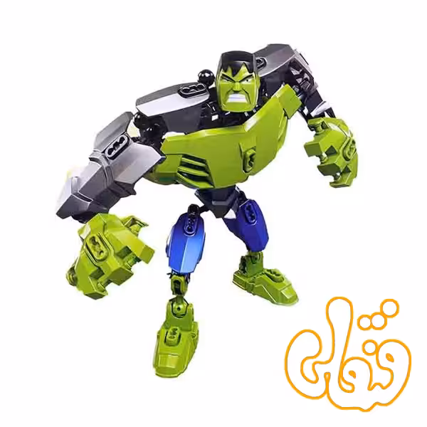 ساختنی لگو هالک سری ابرقهرمان GREEN GIANT 6004