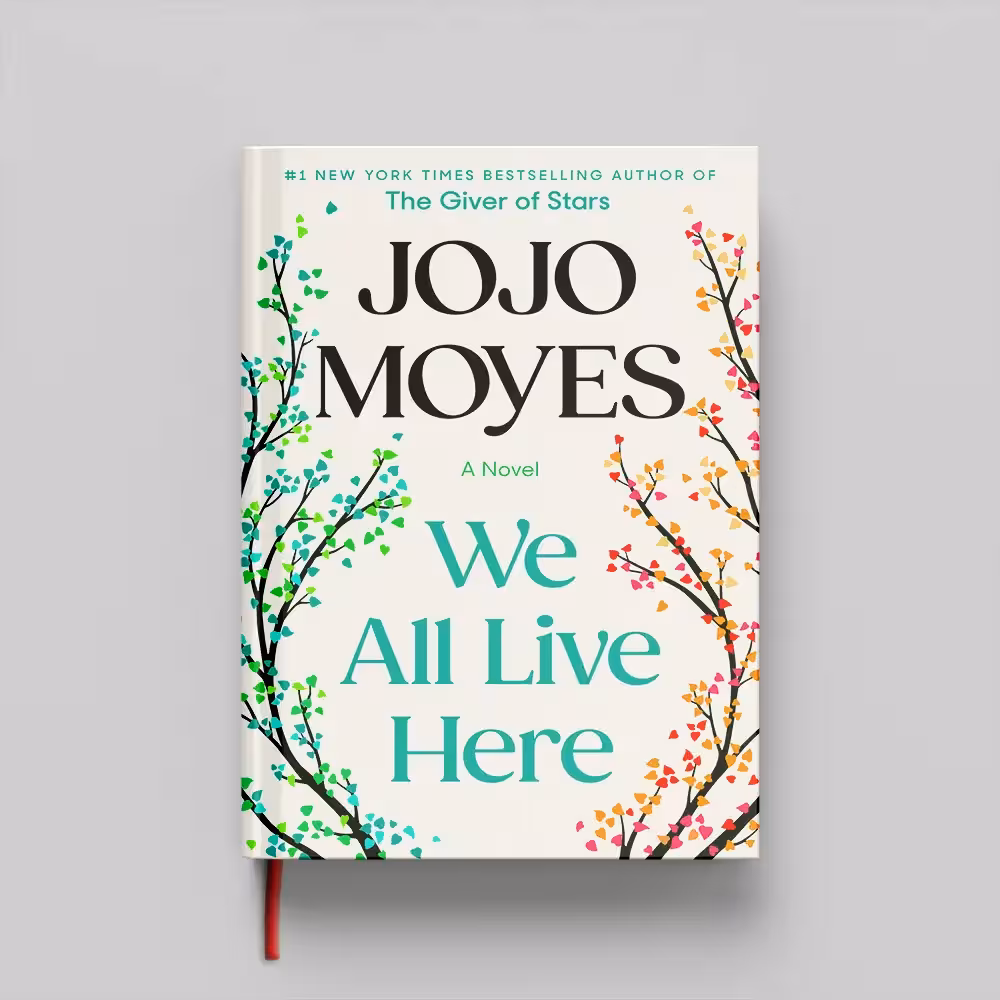 کتاب We All Live Here جلد سخت (HARDCOVER)