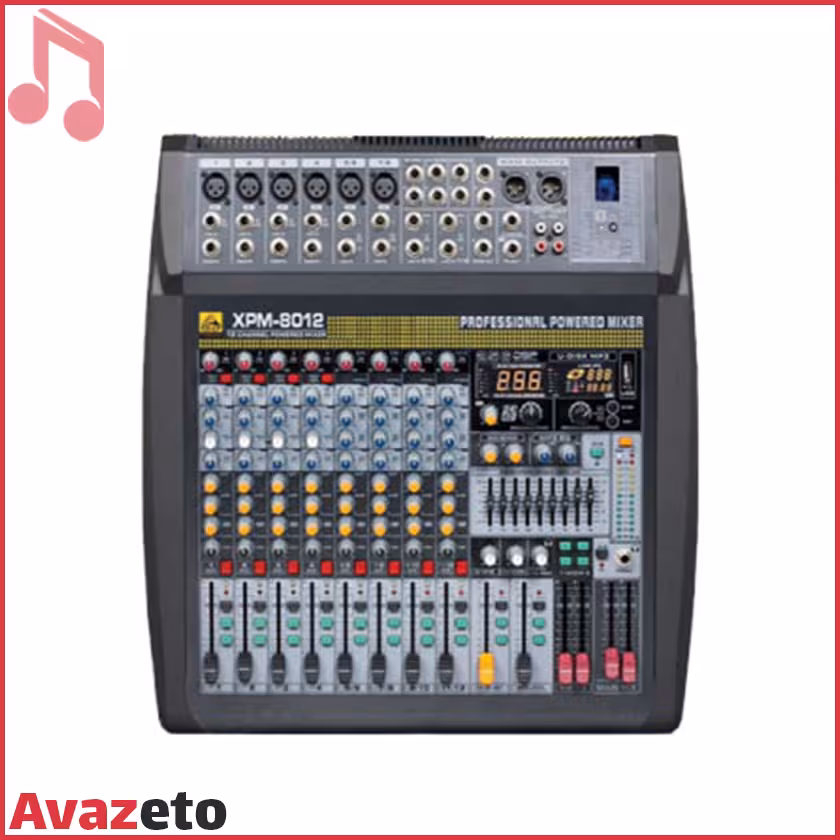 پاور میکسر دی اند دی D&D MPX-8012