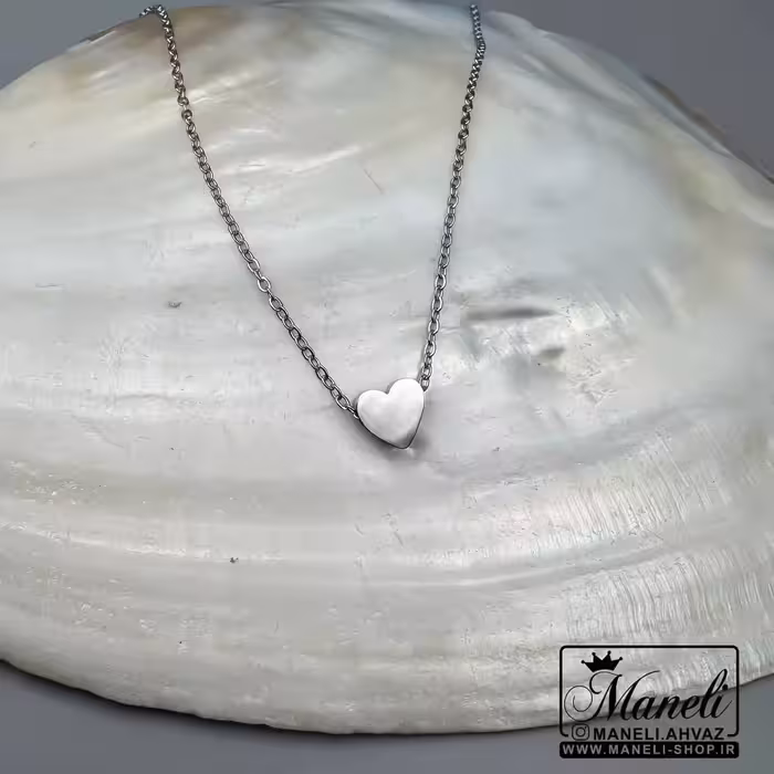 گردنبند زنانه قلبی رنگ ثابت |140405111