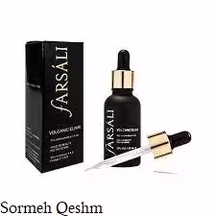 پرایمر و سرم صورت farsali مدل volcanic elixir
