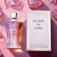 ادکلن زنانه Fragrance World La Vida Es Bella Soleil Cristal مدل La Vie Est Belle Soleil Cristal، حجم 100 میل