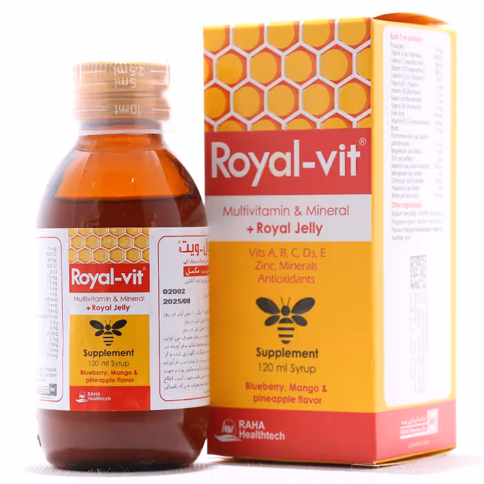 شربت رویال ویت رها 120 میلی لیتر