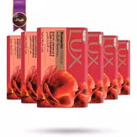 6 عدد صابون لوکس Lux مدل هیبیسکوس رمانتیک romantic hibiscus وزن 170 گرم  (اورجینال)