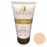 کرم ضد آفتاب رنگی بژ روشن (لایت بژ) ادلیو ADELIO LIGHT BEIGE