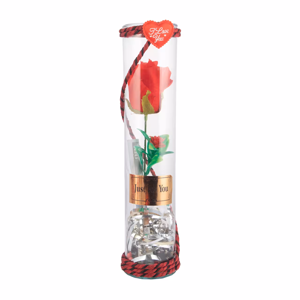 گل استوانه ای شیشه ای کد 02