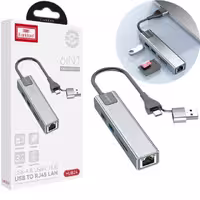 هاب USB و تایپ سی 5 پورت ارلدام ET-HUB24 Earldom