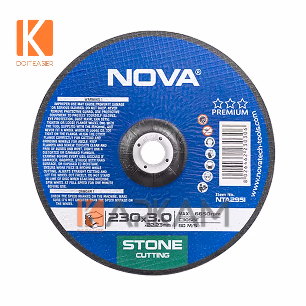 نوا صفحه برش سنگ چین 3در230 NTA-2951