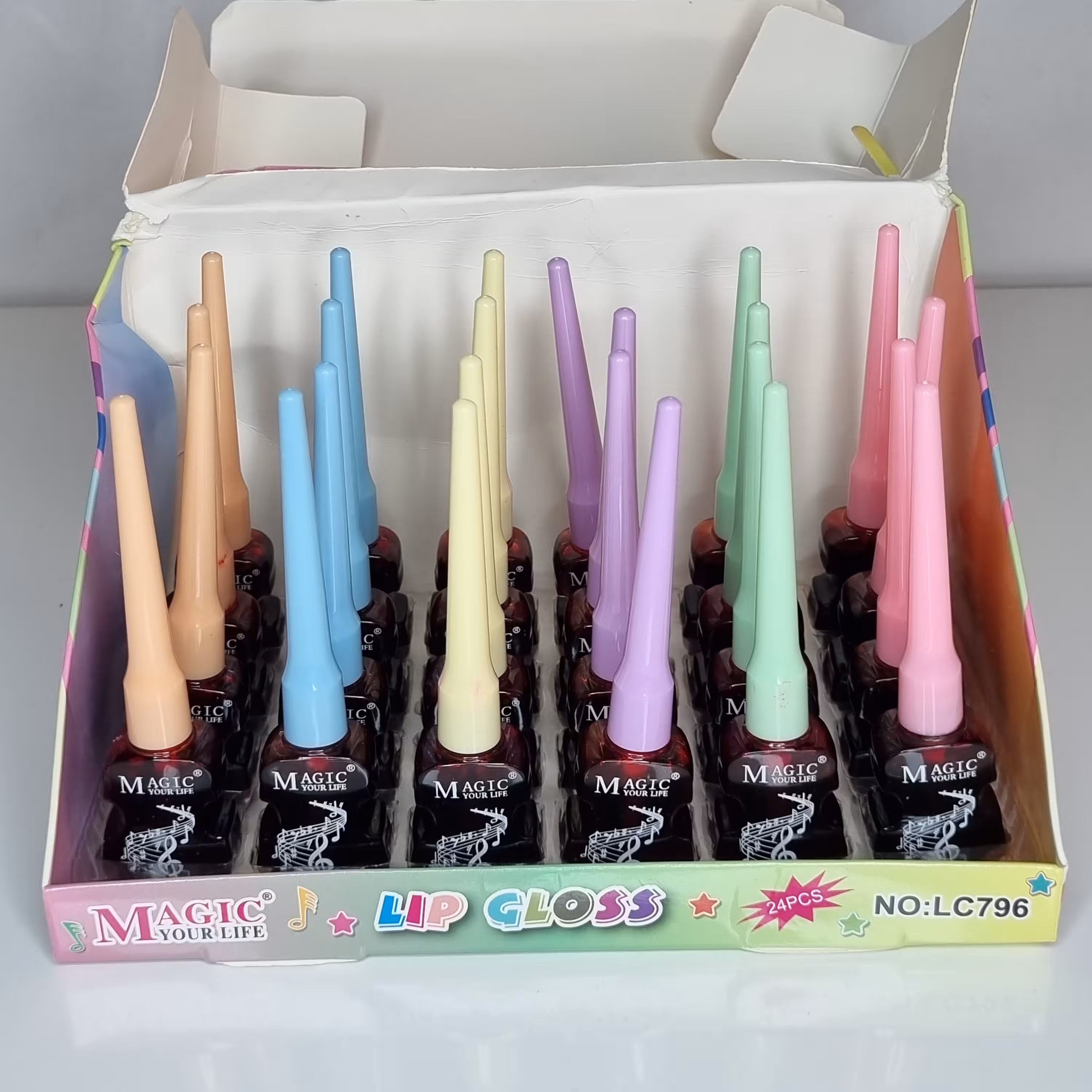 تینت لب گیتاری عمده 6عددی