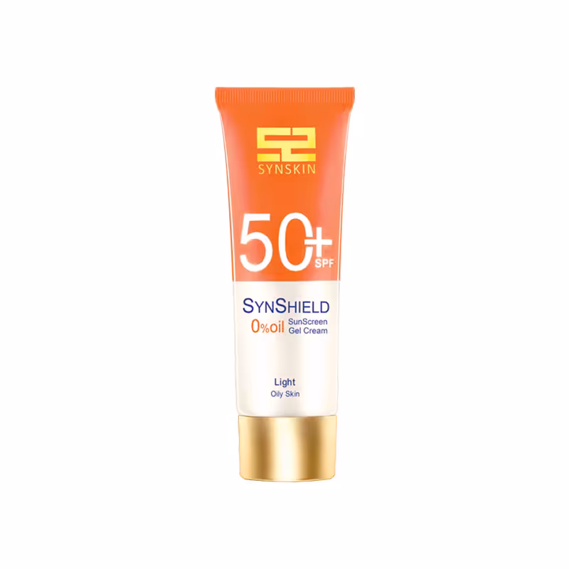 کرم ژل spf 50 لایت ساین اسکین حجم 50 میلی گرم
