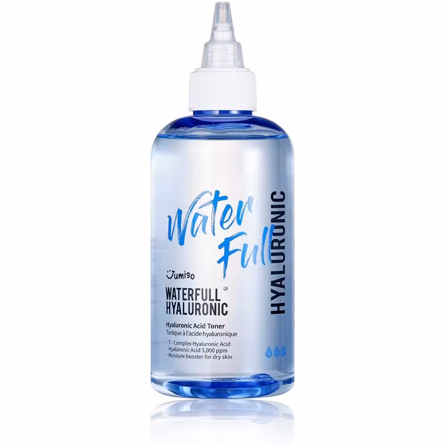 تونر مرطوب کننده هیالورونیک اسید جومیسو Jumiso Waterfull Hyaluronic Toner 250 ml