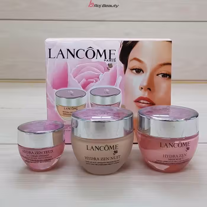 پک‌کرم سه تکیه شب و روز ودروچشم لانکوم فرانسهLANCOMEPARIS
