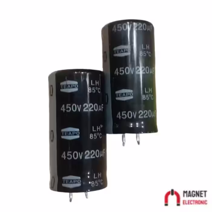 220UF 450V خازن الکترولیت
