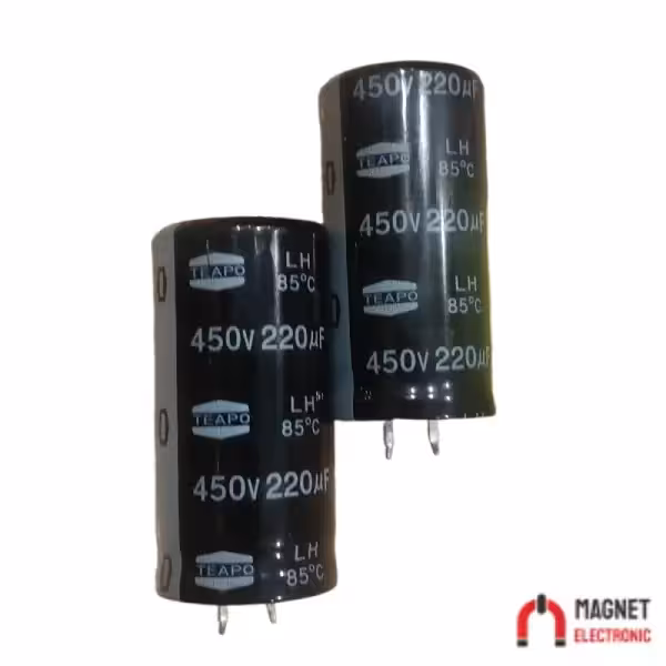 220UF 450V خازن الکترولیت