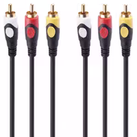 کابل 3 به 3 ایفورت Effort Plus AV RCA طول 1.5 متر