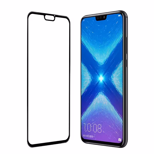 گلس Honor 8X مناسب وای 9 2019 و  Honor8X گلس انر 8 ایکس محافظ صفحه نمایش تمام چسب برای گوشی هواوی Full Tempered Glass Mobile Phone Screen Protectors for Huawei Y9 2019 / Honor 8X