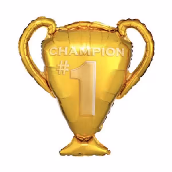 بادکنک فویلی طرح کاپ قهرمانی