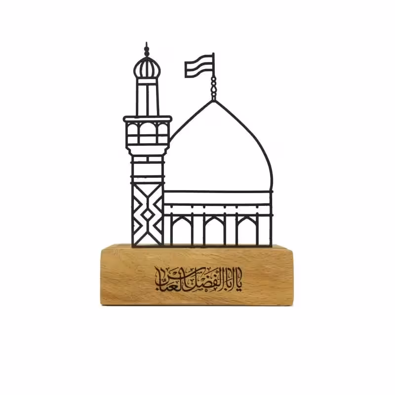 استند رومیزی حرم حضرت عباس (ع) | amazonchi