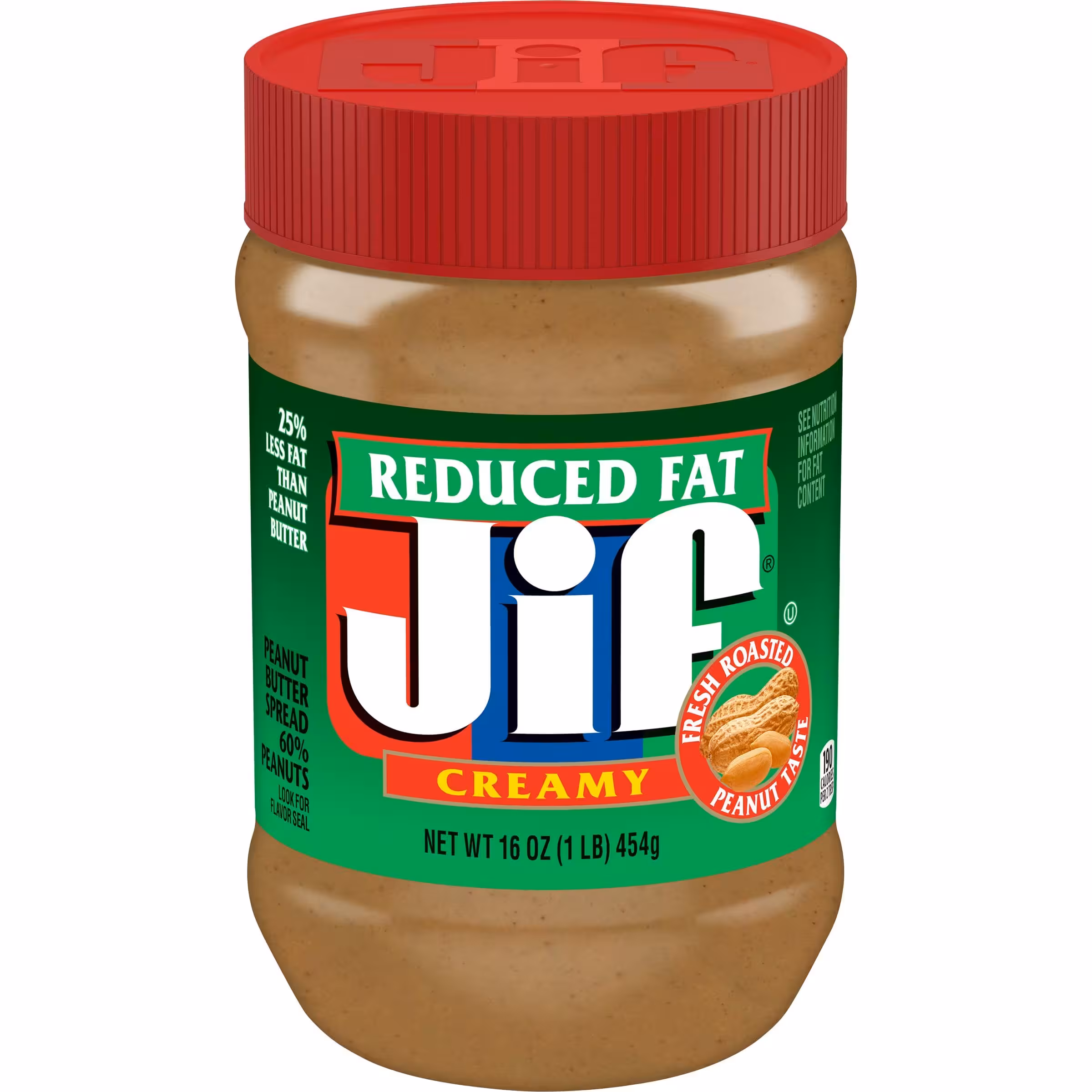 کره بادام زمینی جیف کم چرب