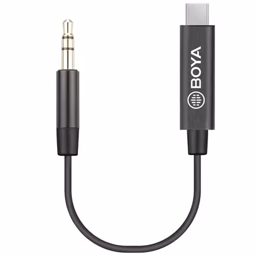 کابل تبدیل Type-C به جک 3.5 میلی متری بویا مدل K2