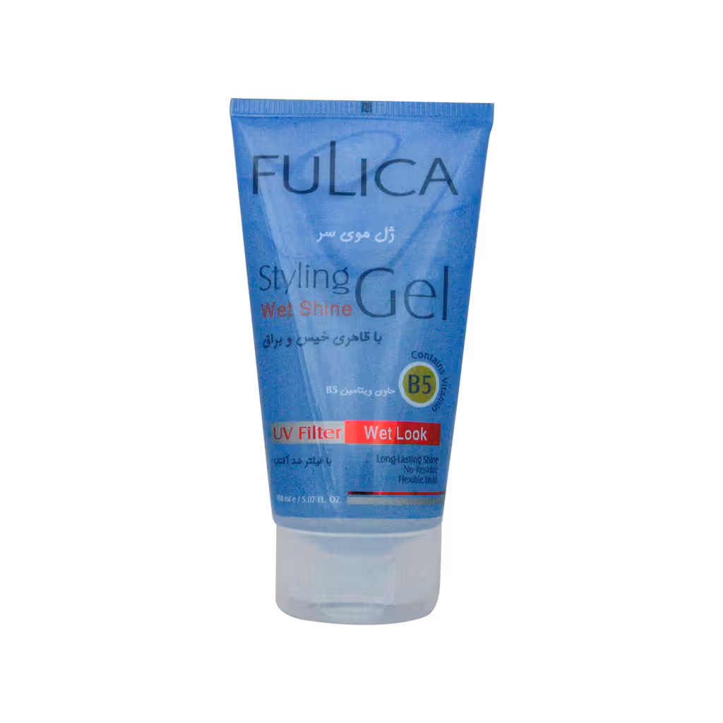 ژل حالت دهنده خیس مناسب انواع مو فولیکا حجم 150 میلی لیتر