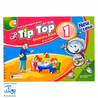 کتاب Tip Top student book 1 & Activity Book سیمی به همراه کتاب کار و کد QR
